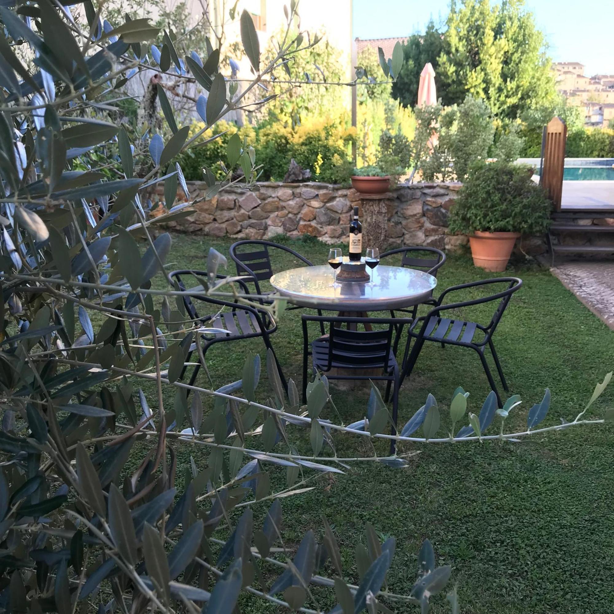 Apartamento Casa Dani Con Piscina Privata Monticiano Exterior foto